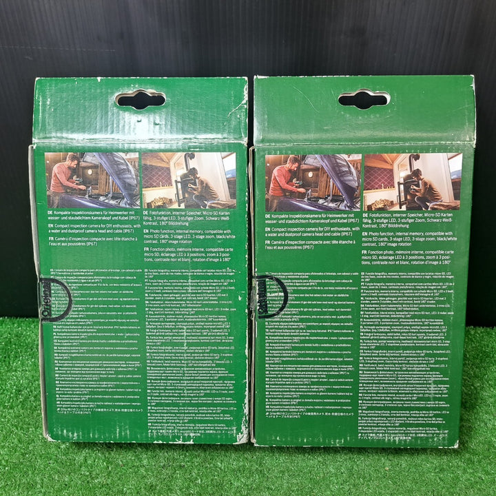 BOSCH/ボッシュ 検査用カメラ インスペクションカメラ INS1 2個セット SDカード対応 【岩槻店】