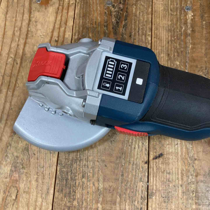 【未使用品】◇ボッシュ(BOSCH) 125㎜コードレスディスクグラインダ GWX18V-10SC【所沢店】