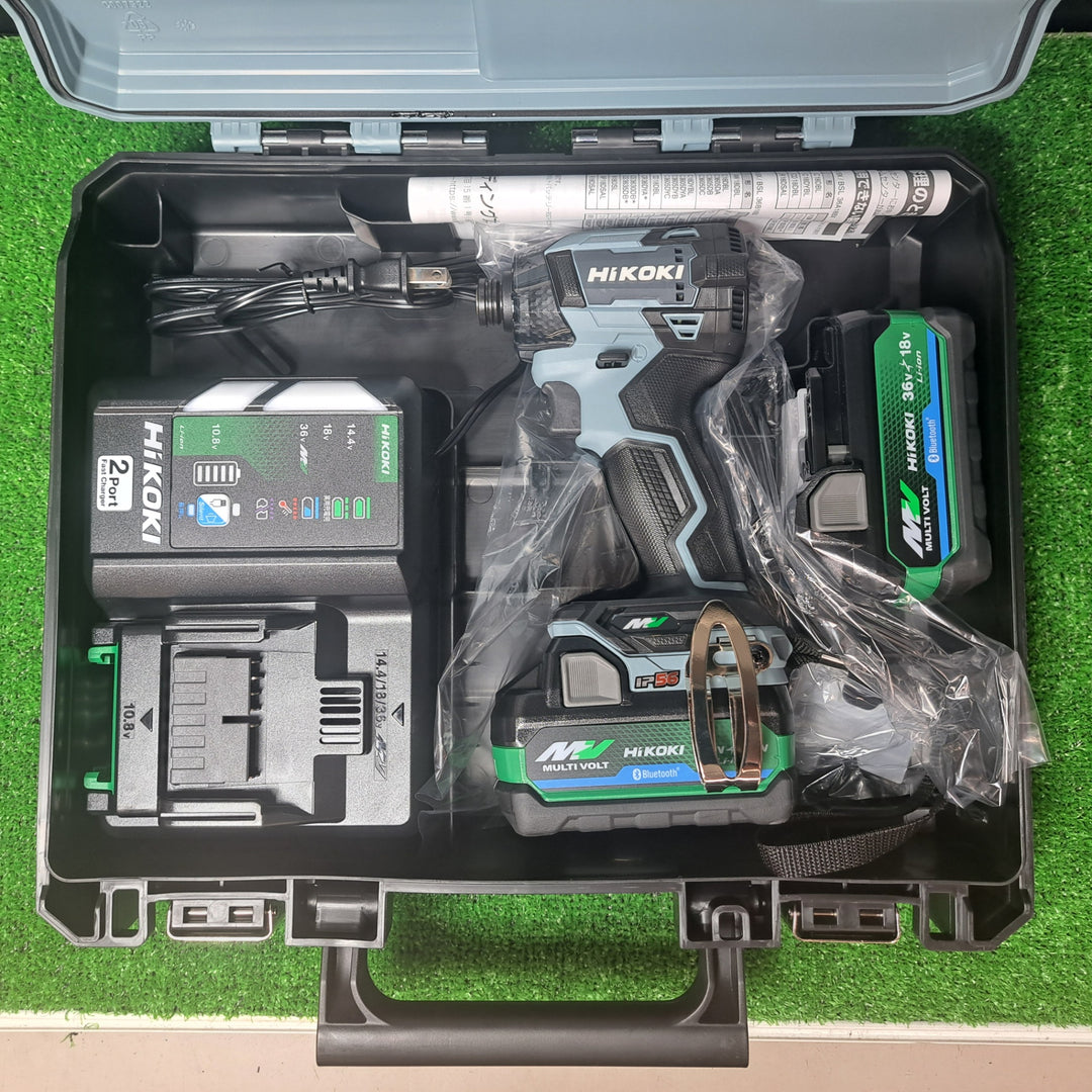 ハイコーキ/HIKOKI ※旧:日立 コードレスインパクトドライバー WH36DD(2XHSZ)(IG) 限定カラー アイスグレー【岩槻店】