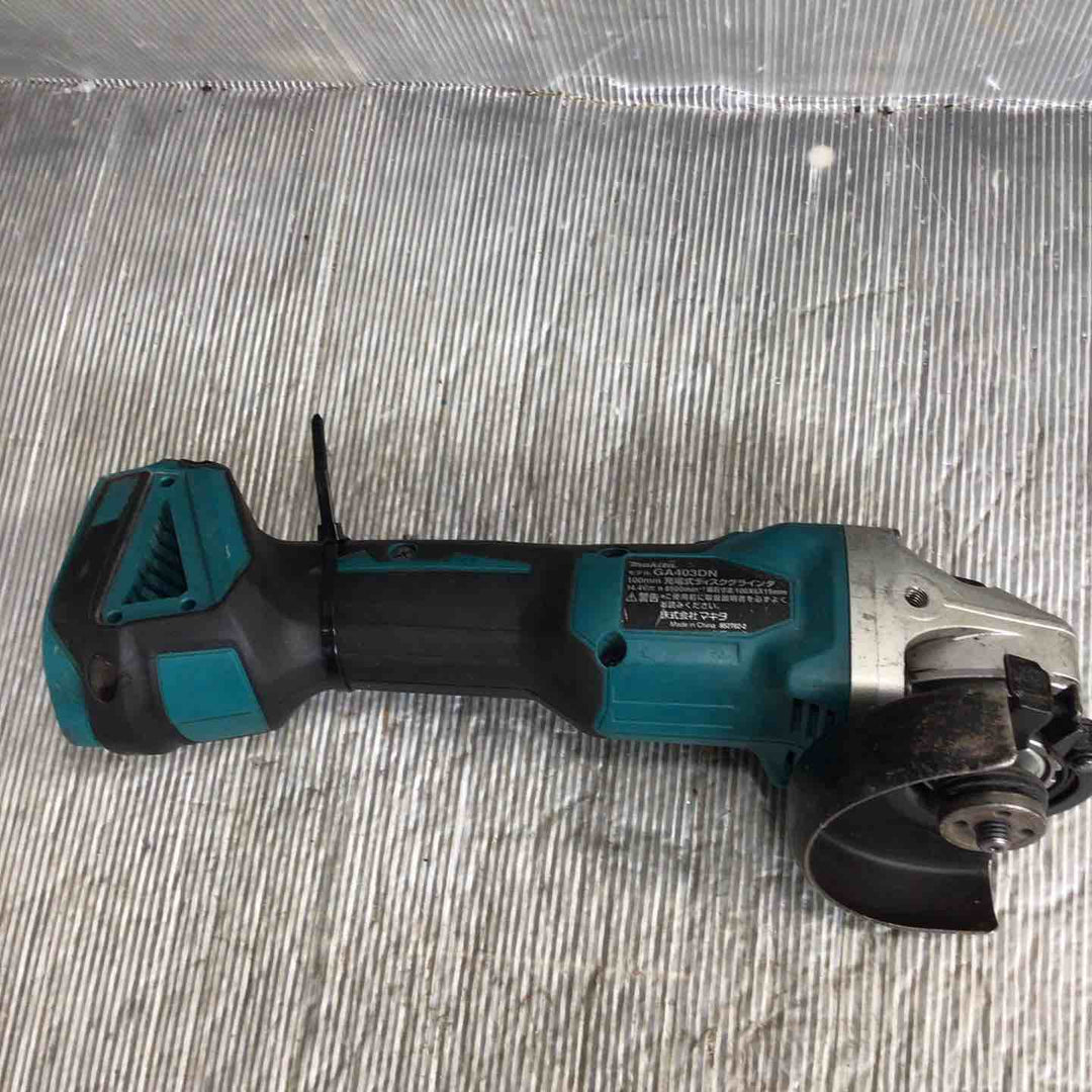 【中古】マキタ(makita) 100mm コードレスディスクグラインダ GA403DZN (AG403DN)【草加店】
