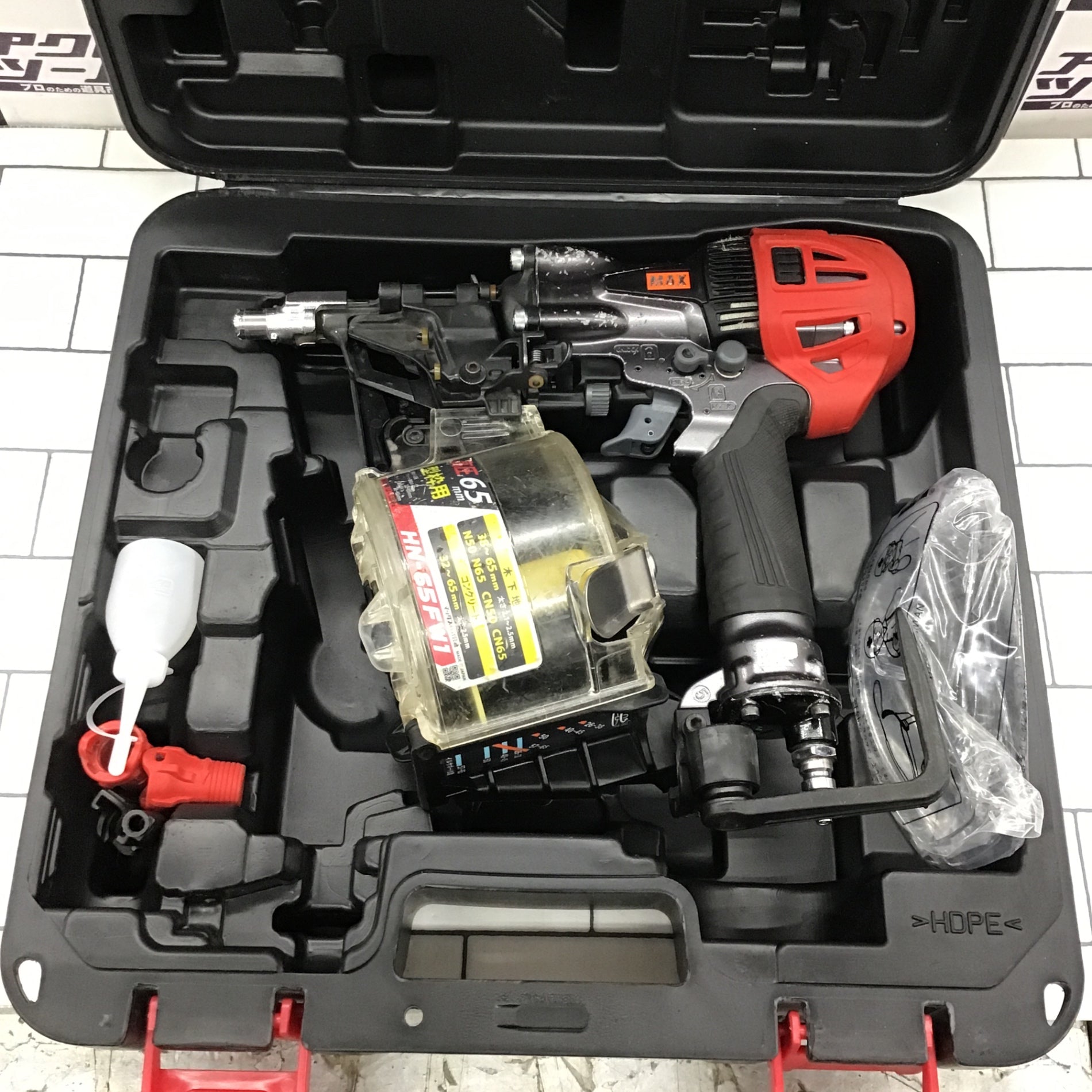 MAX HN-65FW1 高圧エア釘打ち機【野田愛宕店】【店頭取引限定】【中古 MAX HN-65FW1 高圧エア釘打ち機【野田愛宕店】【店頭取引限定】【中古
