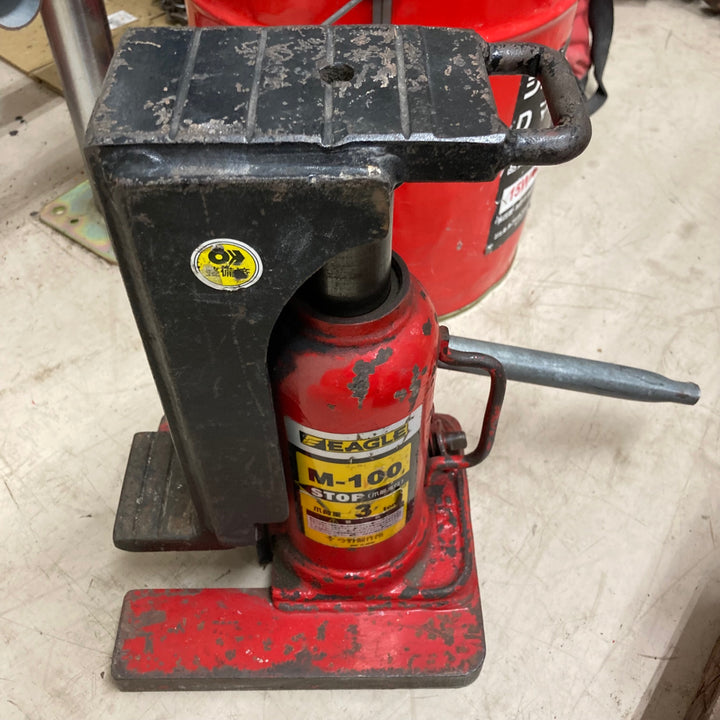 〇イーグル(今野製作所) 爪付きジャッキ M-100【町田店】