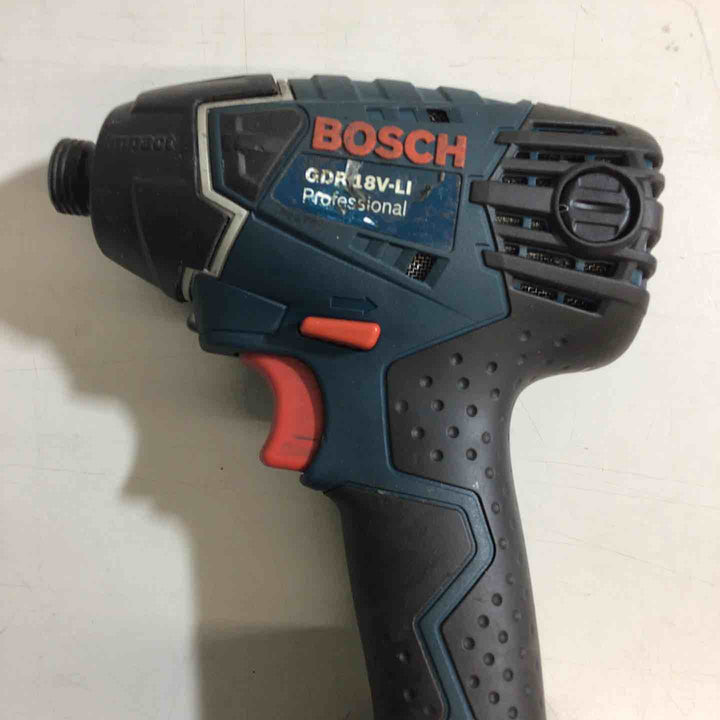 〇ボッシュ(BOSCH) コードレスインパクトドライバ GDR18V-LI【戸田店】