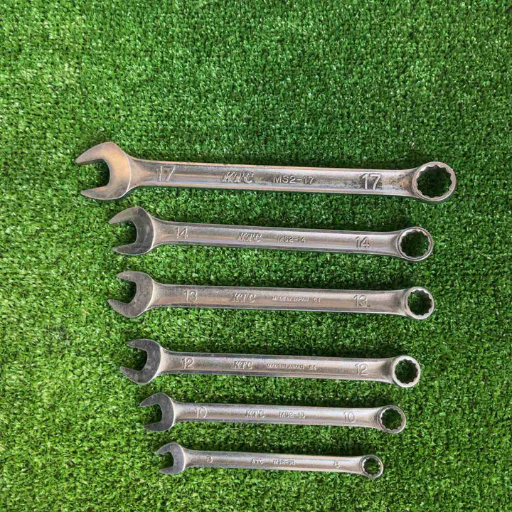 KTC(京都機械工具) コンビネーションレンチ MS2-08/10/12/13/14/17 6本セット【草加店】