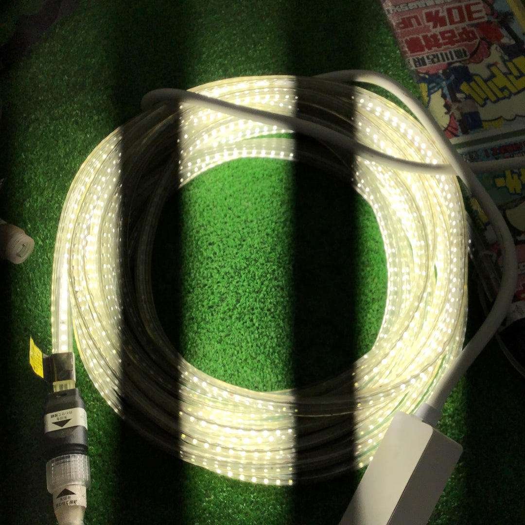 HATAYA LEDテープライト 10m 2個セット 緑テープ 片面発光 白テープ 両面発光 電源コード1個付き【桶川店】