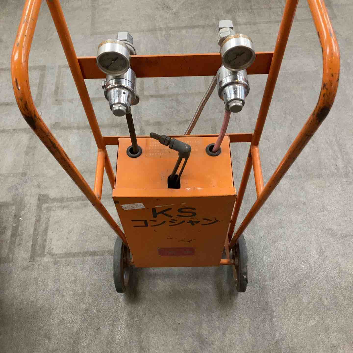 店頭受取り限定】カミマル KSコンシャン ガス溶接運搬車【川崎店 