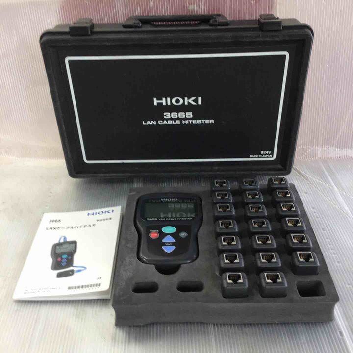 日置(HIOKI) LANケーブルハイテスタ 3665【草加店】