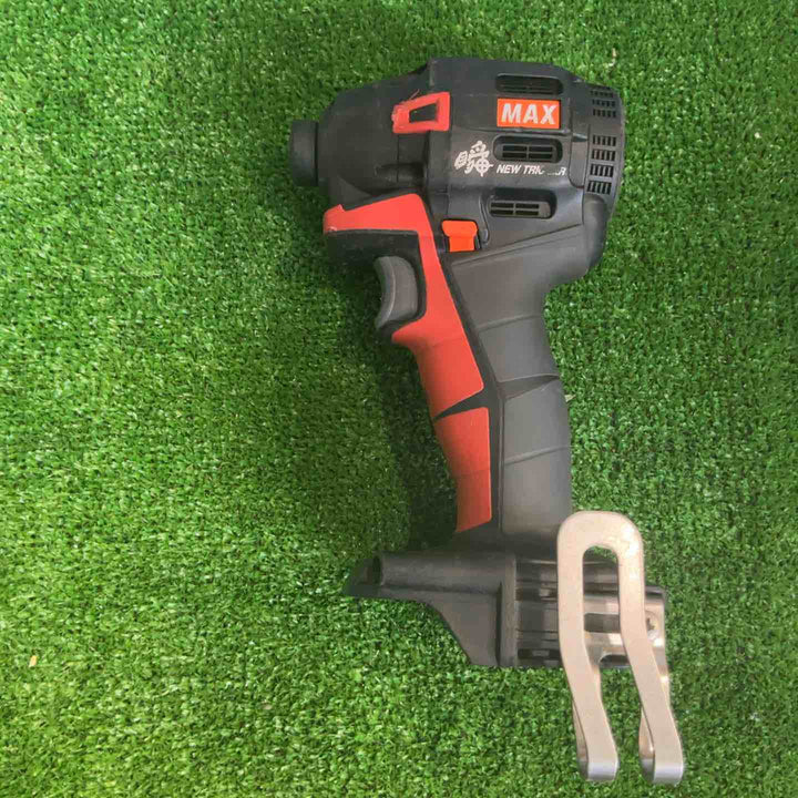 ◇マックス(MAX) 充電式ブラシレスインパクトドライバ PJ-ID153R (赤) (14.4V/18V対応) 本体のみ (PJ91243)【草加店】