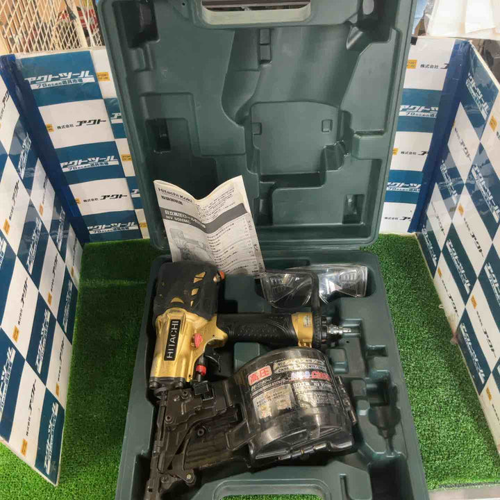 ★ハイコーキ(HIKOKI ※旧:日立工機) 高圧エア釘打ち機 NV90HMC【草加店】