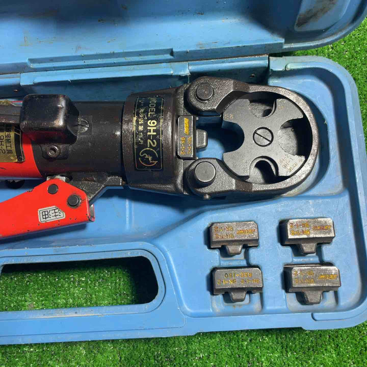 ☆泉精器(IZUMI) 手動油圧式圧着工具 9H-2【川口店】
