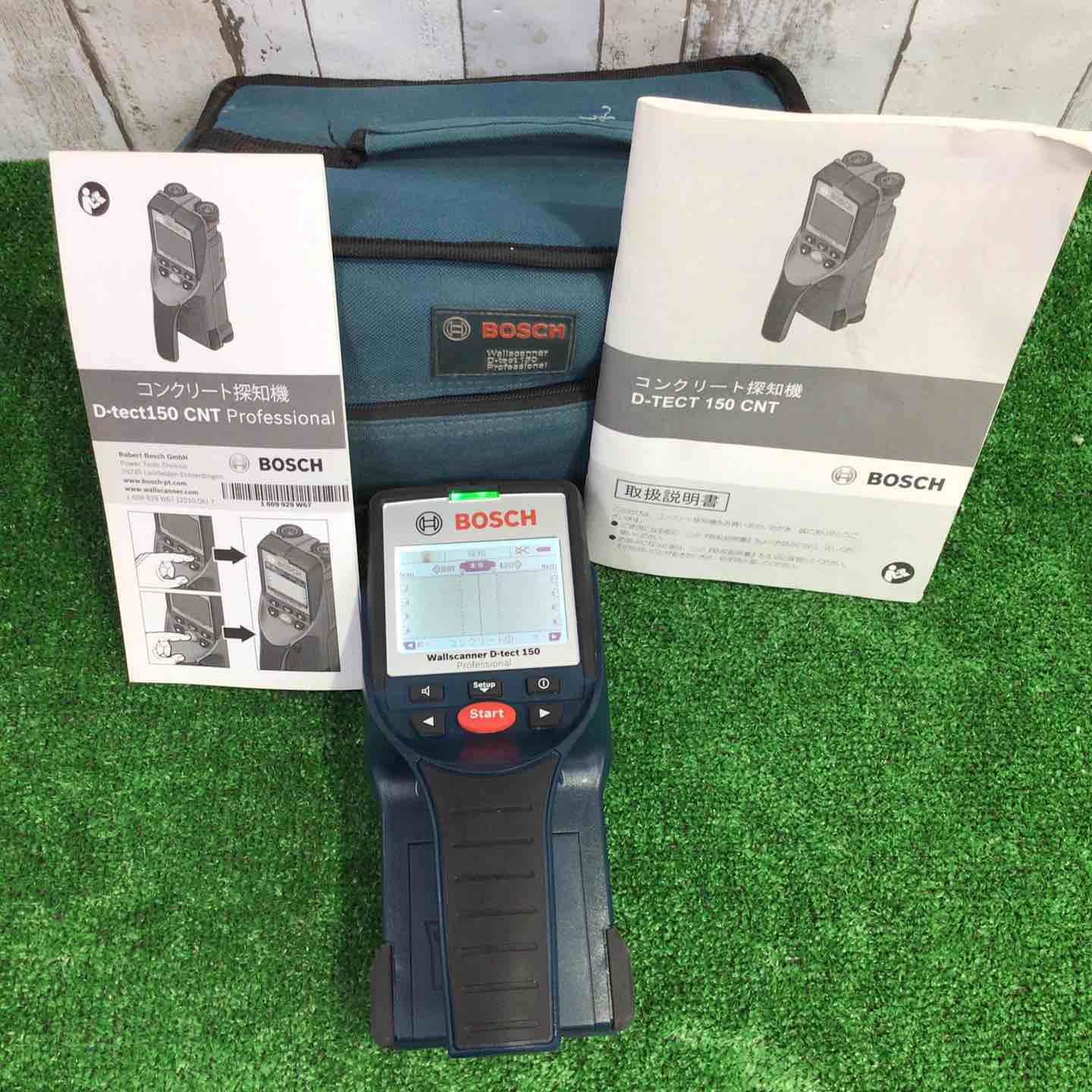 ﾎﾞｯｼｭ D-tect150CNT コンクリート探知機【リライズ野田愛宕店】【中古】管理番号：IT9BOCEEOCF8 ☆ボッシュ(BOSCH) コンクリート探知機 ウォールスキャナー D