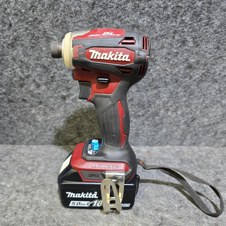 【中古品・バッテリ付き!】マキタ(makita) コードレスインパクトドライバー TD172DZAR【桶川店】
