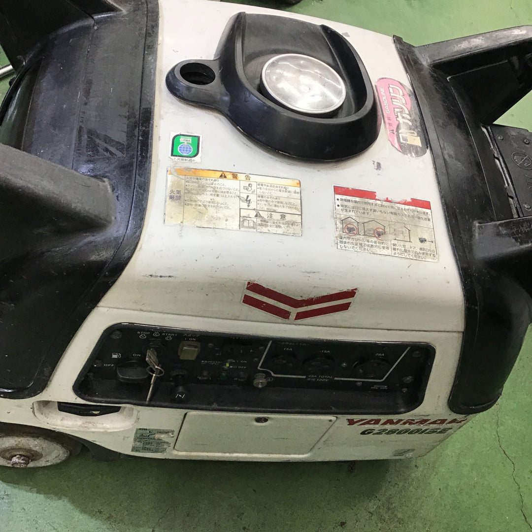 【中古品・店頭受取り限定】YANMAR(ヤンマー) インバータータイプ発電機 G2800iSE(2)※オイル交換済!エアクリ清掃済! 【桶川店】