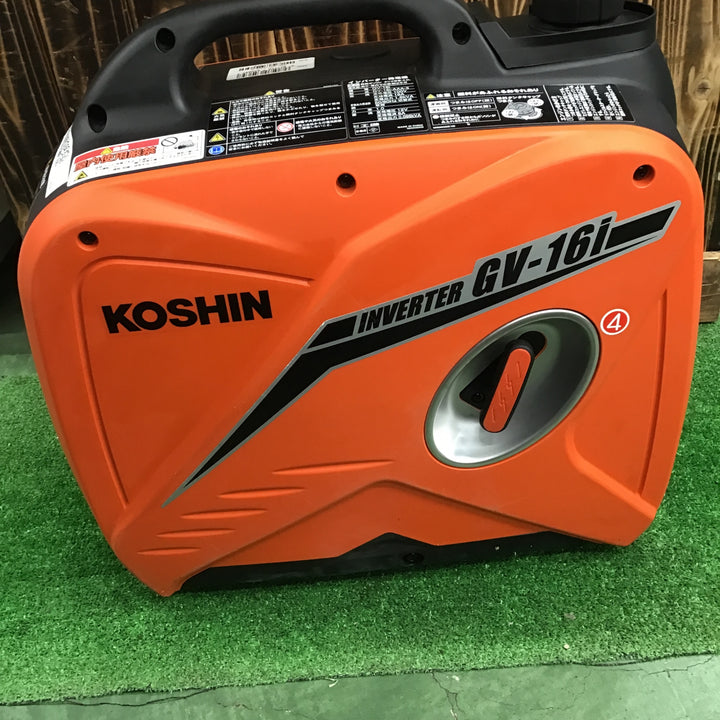 【美品・発送可!】工進(KOSHIN) インバーター発電機 GV-16i【桶川店】