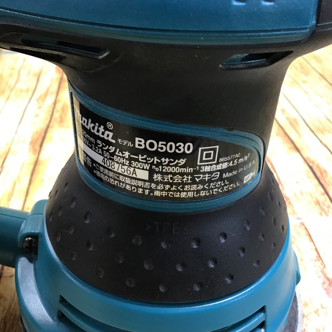 ☆マキタ(makita) ランダムオービットサンダ BO5030【川崎店】