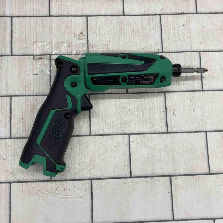 ◇ハイコーキ(HIKOKI ※旧:日立工機) 7.2V コードレスペンインパクトドライバー WH7DL(2LCSK)【所沢店】