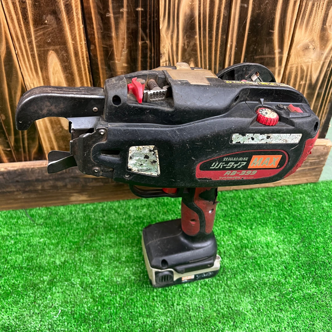 ○マックス(MAX) リバータイア RB-399 鉄筋結束機 ※※使用感大※※【桶川店】