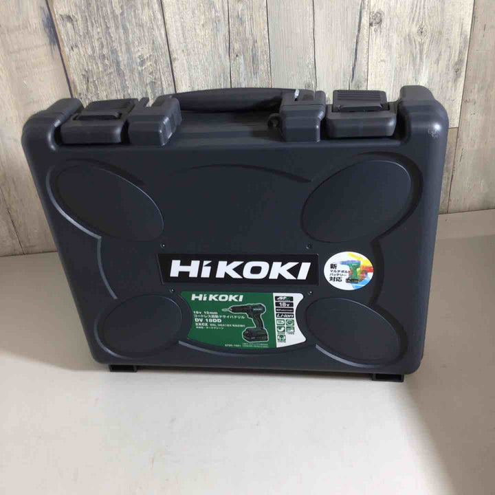 ◇ハイコーキ(HiKOKI) コードレス振動ドライバドリル DV18DD(2XCZ)【戸田店】