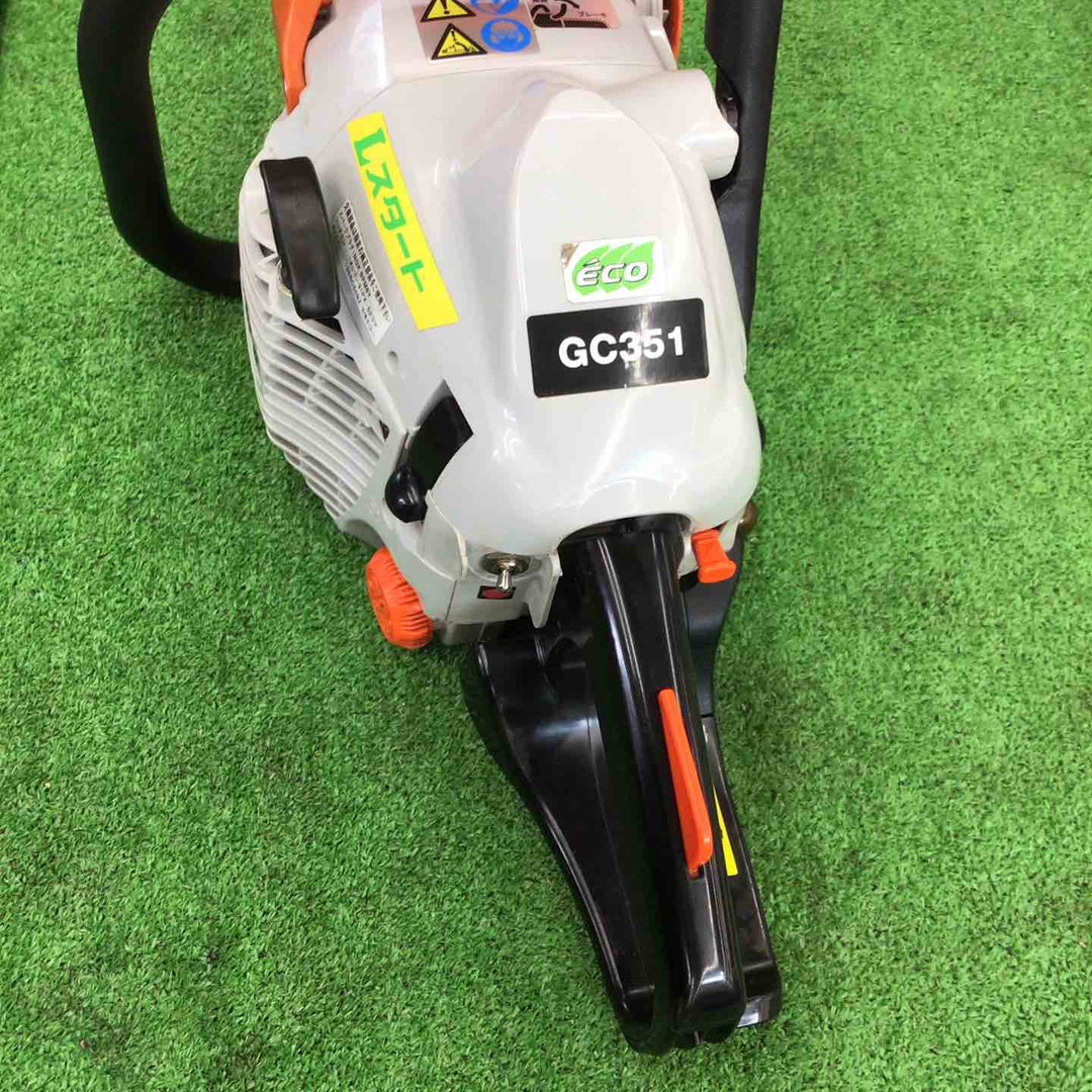 【中古品・店頭受取り限定】 エコー/ECHO エンジンチェーンソー・GC351 【桶川店】
