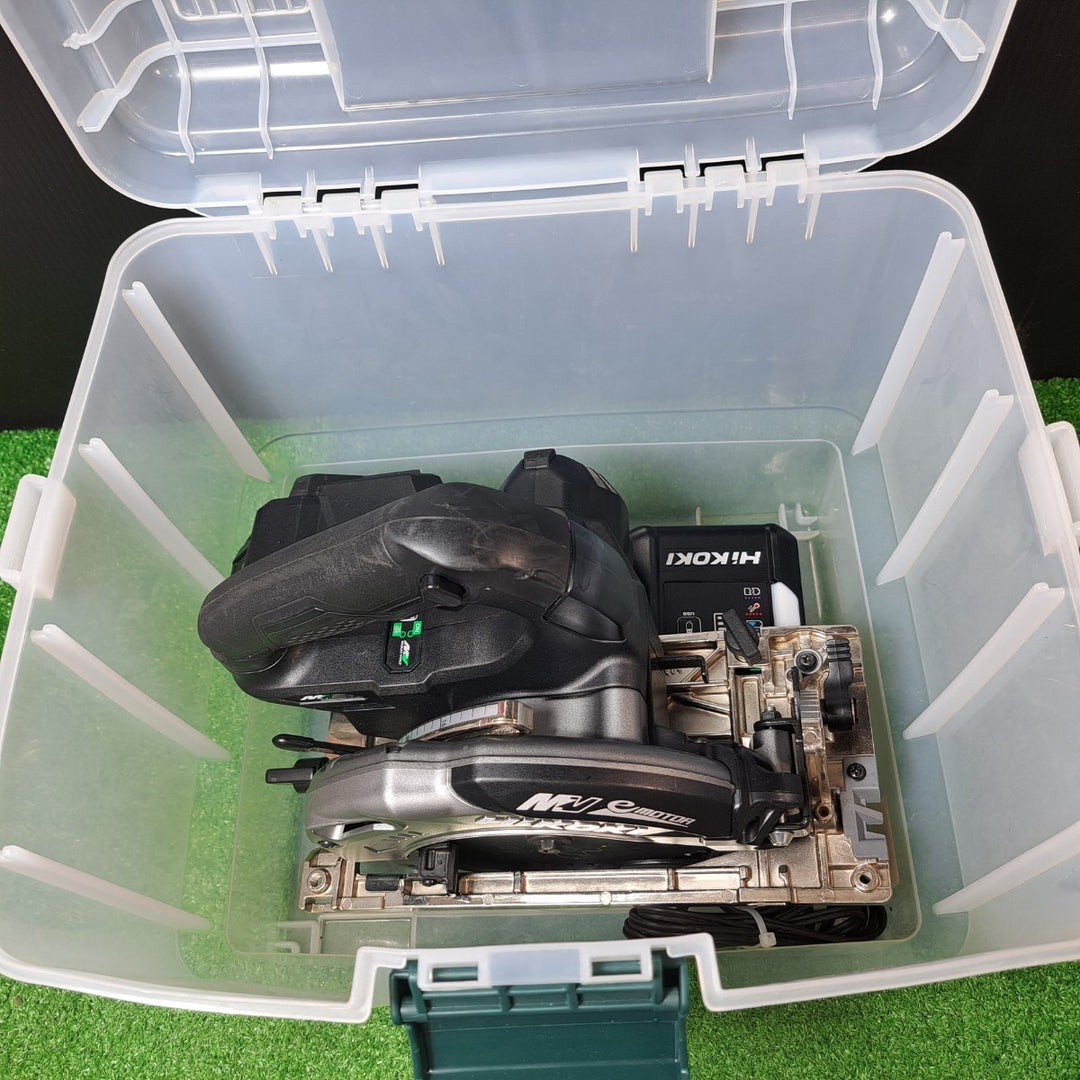 ハイコーキ/HIKOKI ※旧:日立工機 36V 165mm コードレス丸のこ C3606DA(2XPB) バッテリー1個セット【岩槻店】