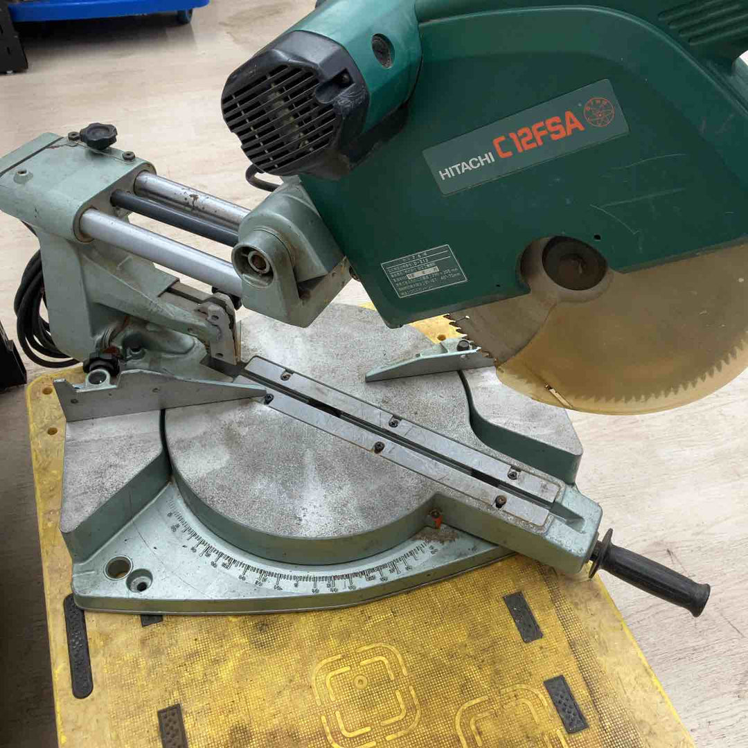 【店頭受取り限定】ハイコーキ(HIKOKI ※旧:日立工機) 卓上スライド丸ノコ C12FSA【川越店】