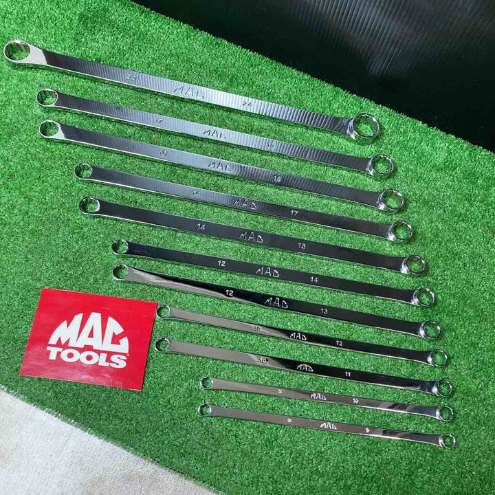 【未使用品(店頭展示品)】マックツール(MACTOOLS)ロングストレートメガネレンチ 11本セット BHFM2224PA~89PA サイズ8-24【岩槻店】