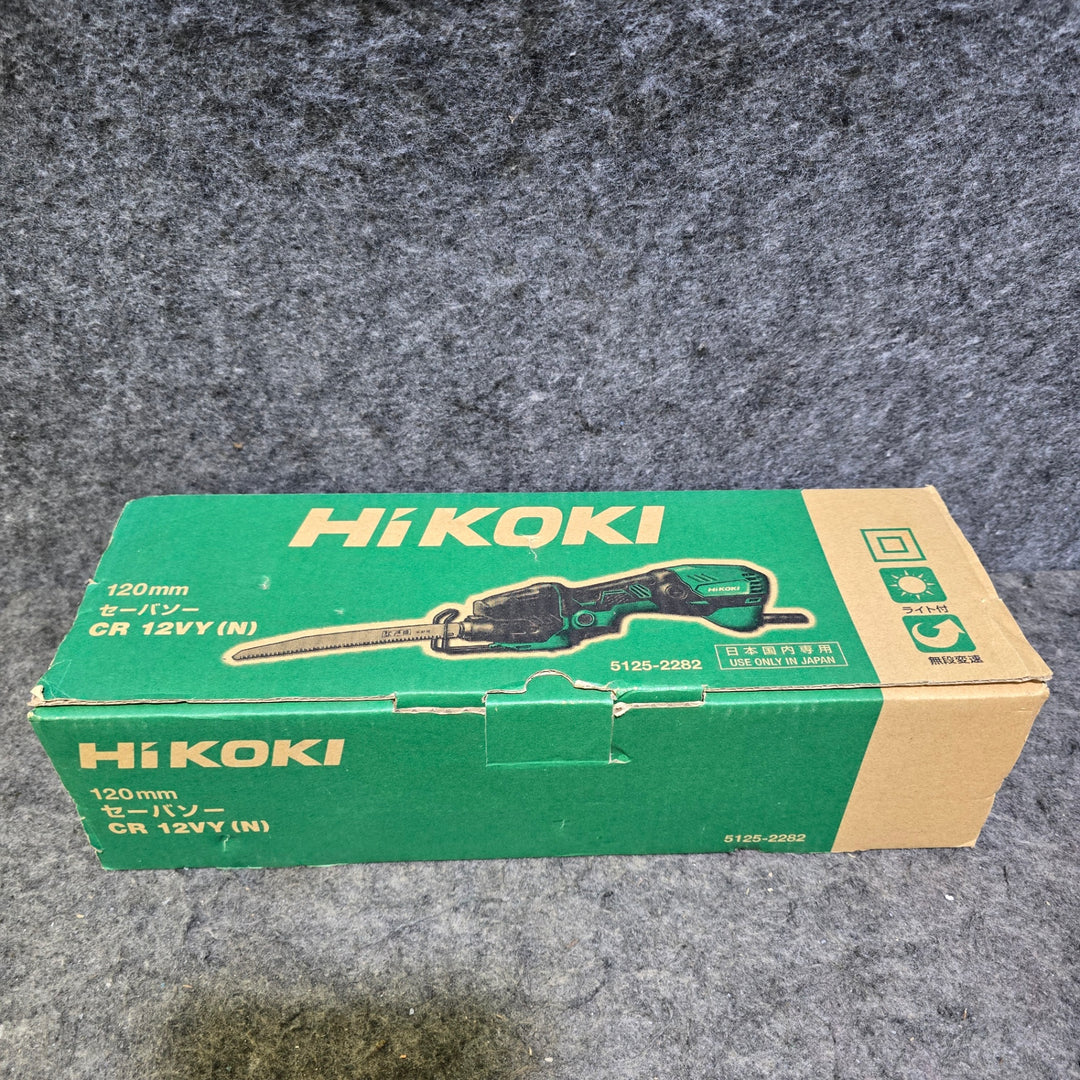 【特別特価!未使用品】ハイコーキ(HIKOKI ※旧:日立工機) 小型セーバーソー CR12VY(N)【桶川店】