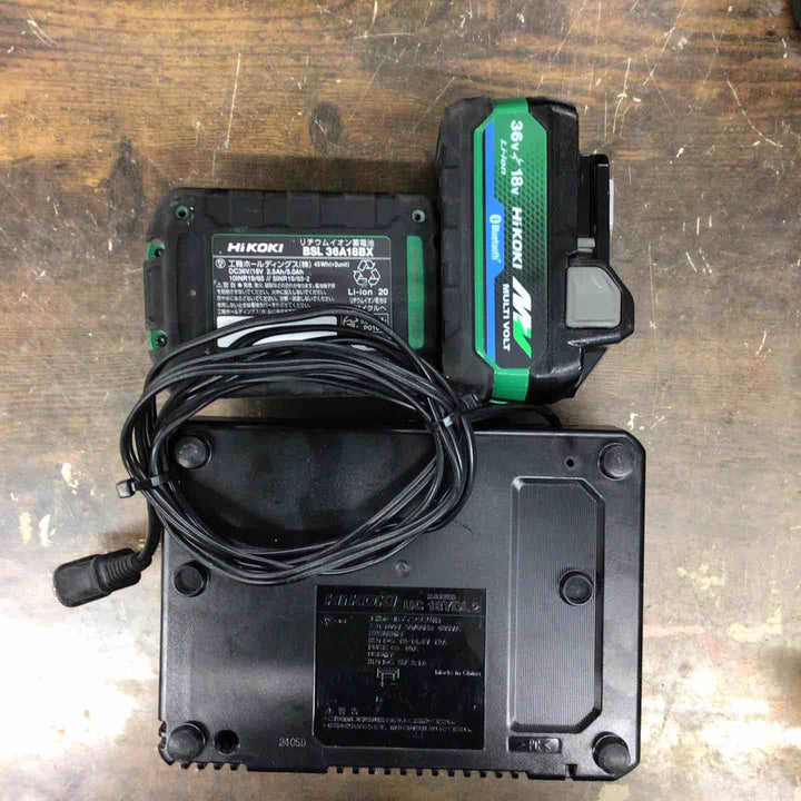 ★ハイコーキ(HIKOKI ※旧:日立工機) コードレスインパクトドライバー WH36DC(2XPSZ)(B)【戸田店】