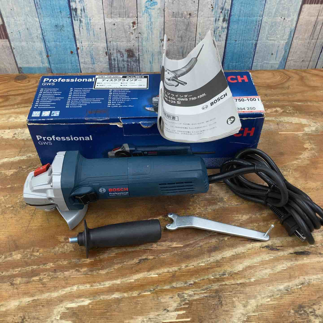 ◇ボッシュ(BOSCH) 100mmディスクグラインダー GWS750-100I【柏店】