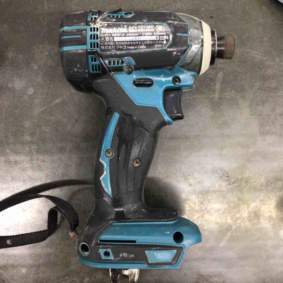 ★マキタ(makita) コードレスインパクトドライバー TD138DZ【戸田店】