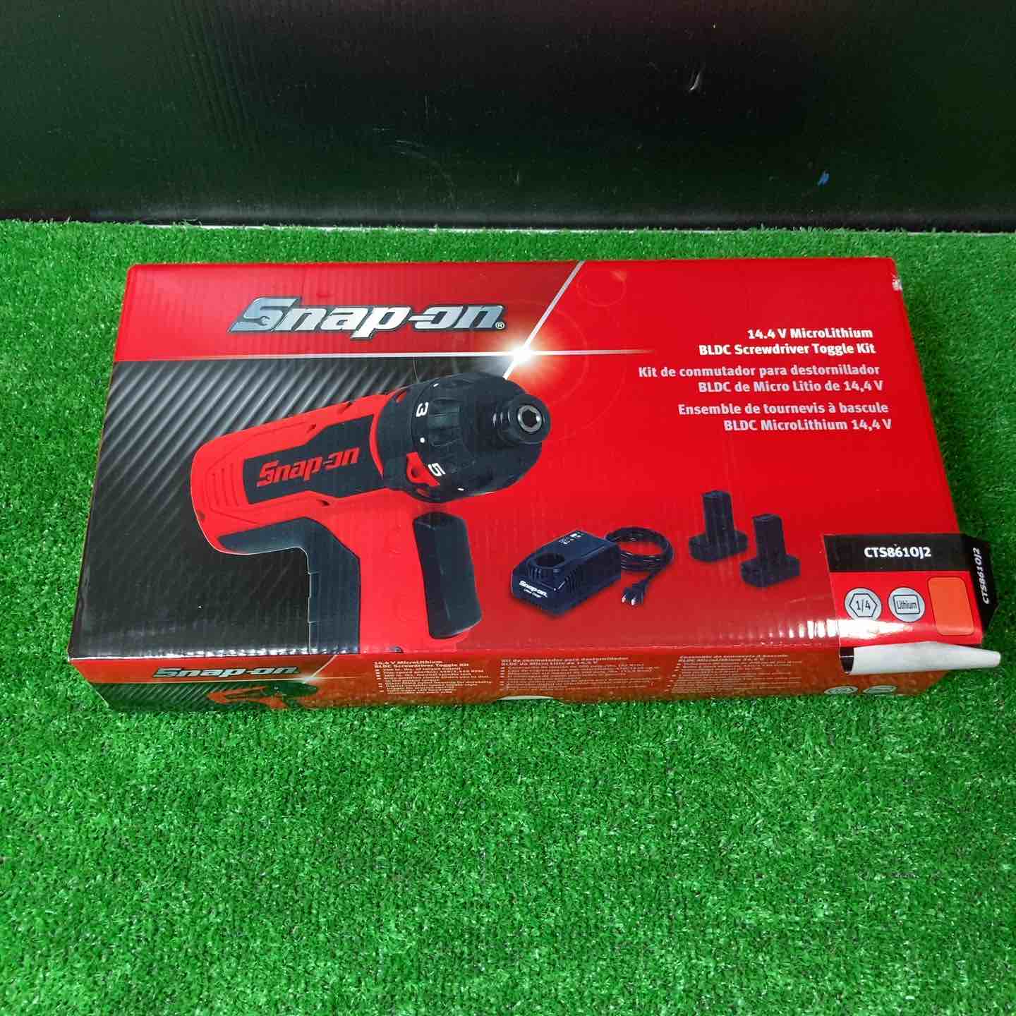 スナップオン/Snap-on 14.4V コードレススクリュードライバ CTS861OJ2