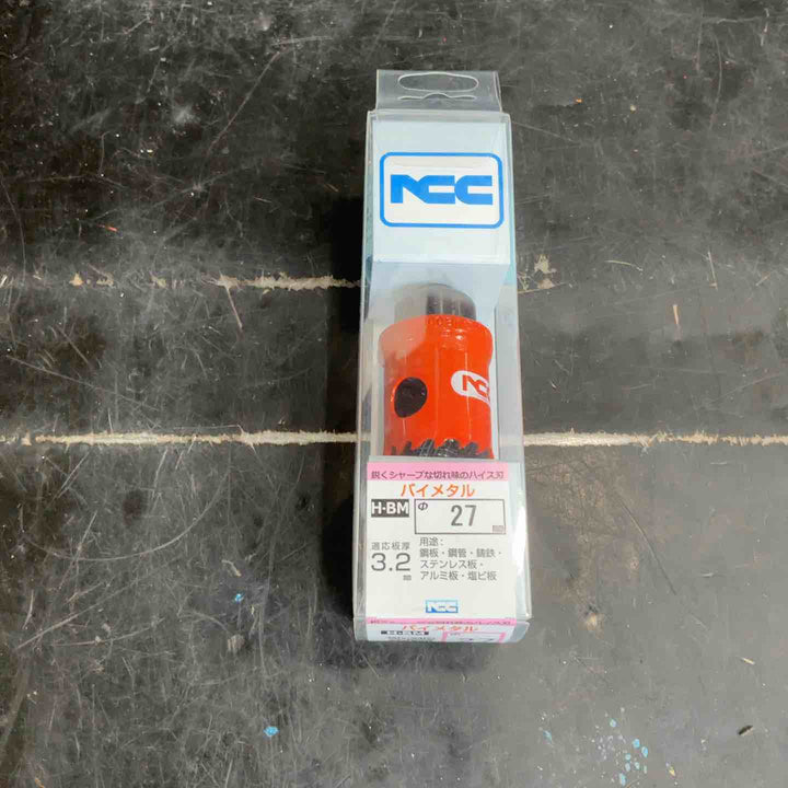 ニコテック ホールソー ハイスバイメタルホールソー 27φ HBM27【草加店】