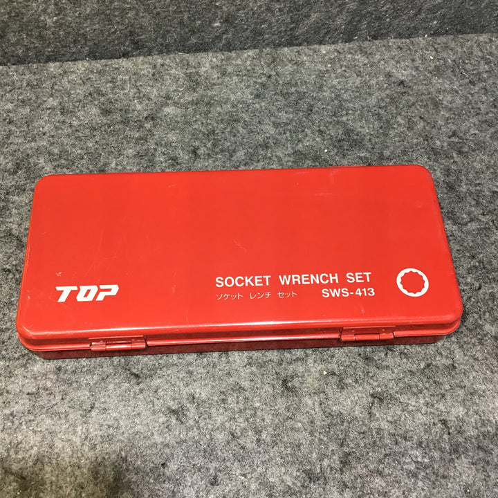 【中古】 トップ工業 TOP ソケットレンチセット SWS-413 【桶川店】