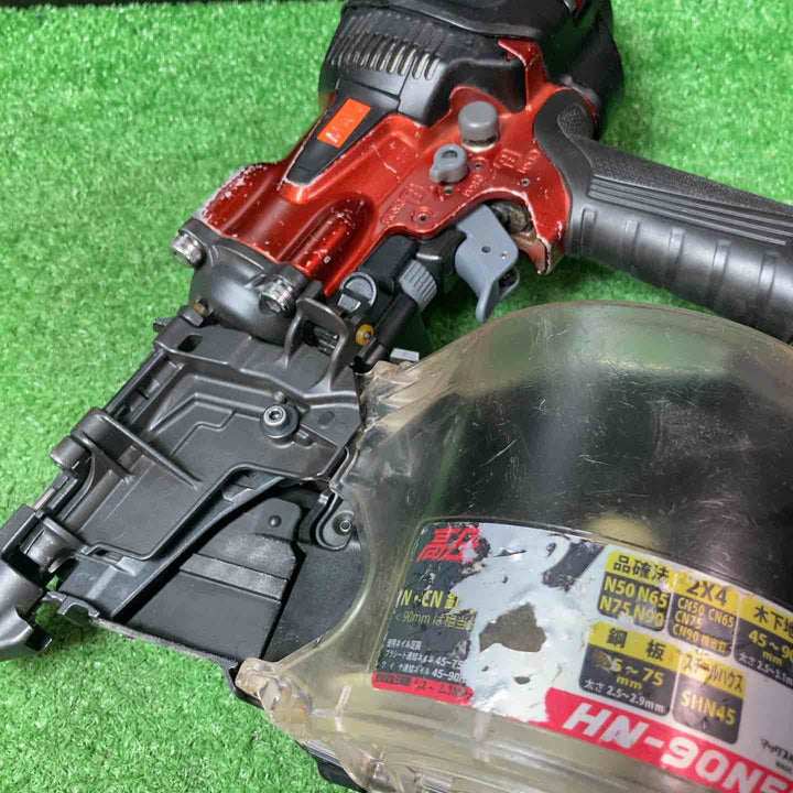 【中古品】★マックス(MAX) 高圧エア釘打ち機 HN-90N5(D)-R【岩槻店】