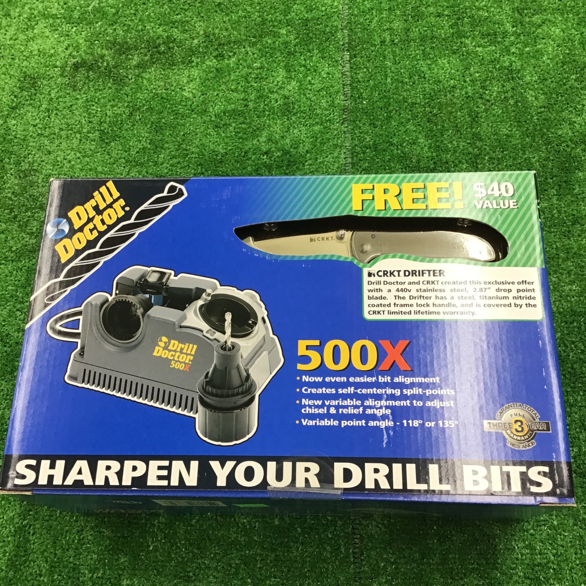 ドリルビットシャープナー 500X Drill Doctor ドリルドクター 研磨機【桶川店】 – アクトツールオンラインショップ