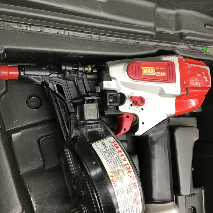 ★マックス(MAX) 常圧エア釘打ち機 CN-238 マガジン割れ有【桶川店】