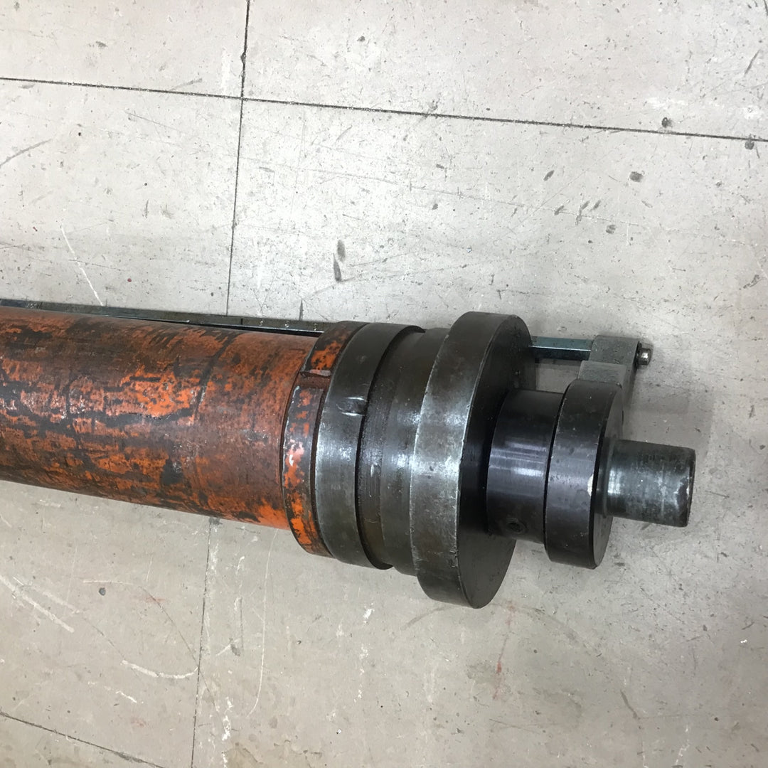 【店頭受取り限定】西田製作所 NC-PB1A 油圧鋼管曲機 油圧ベンダー パイプ 手動ポンプ P1-W (700kg) 鋼管油圧シリンダー アタッチメント付【草加店】
