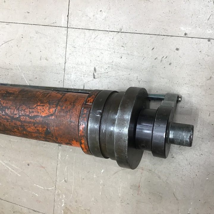 【店頭受取り限定】西田製作所 NC-PB1A 油圧鋼管曲機 油圧ベンダー パイプ 手動ポンプ P1-W (700kg) 鋼管油圧シリンダー アタッチメント付【草加店】