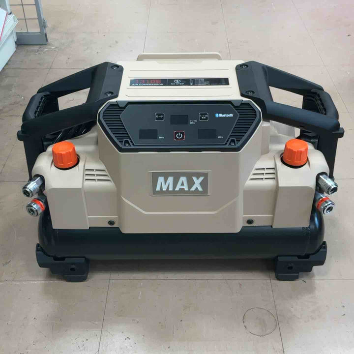 ★マックス(MAX) 高圧専用エアコンプレッサー AK-HH1310E_サンドベージュ【草加店】