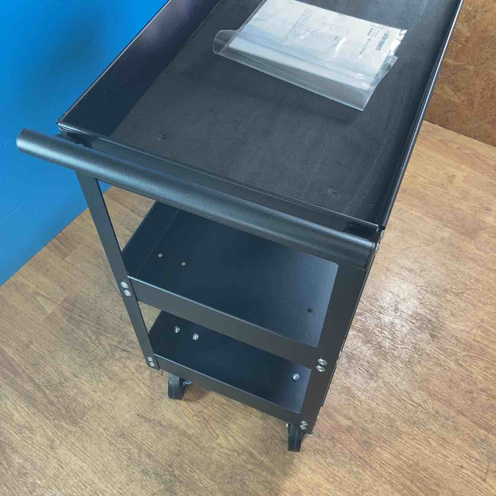 【店頭受取り限定】◇アストロ プロダクツ ツールワゴン 3段 ブラック TW848【岩槻店】