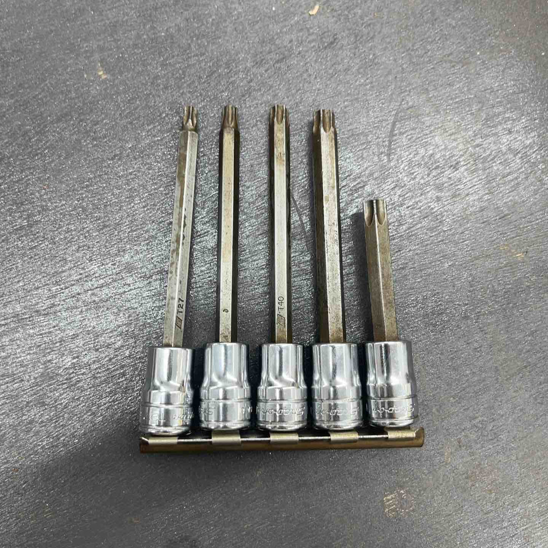Snap-on スナップオン 3/8トルクスソケット FTXL27E.30E.40E.45E.50E ※5点セット 【越谷店】