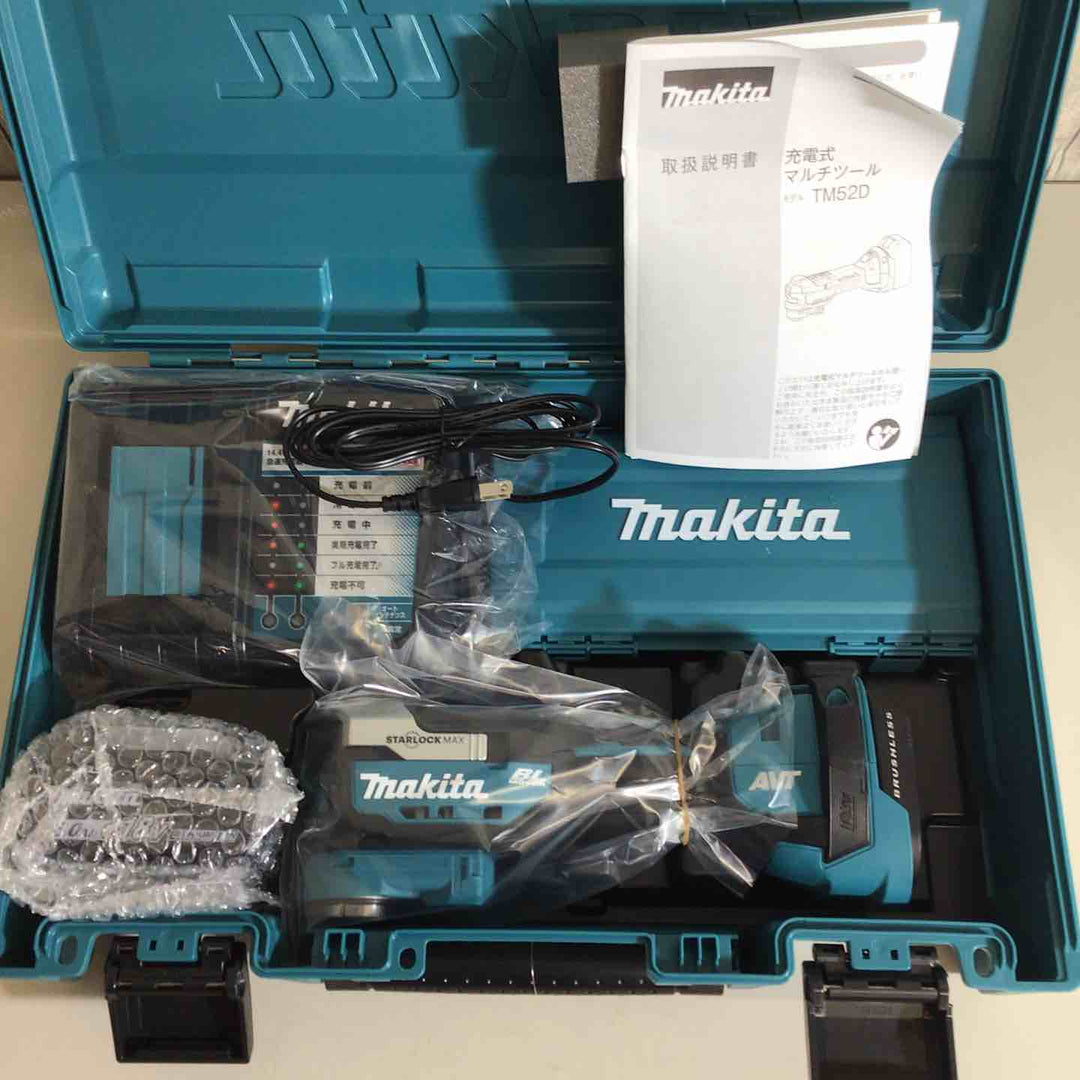 ★マキタ(makita) コードレスマルチツール TM52DRG バッテリー&充電器付き【戸田店】