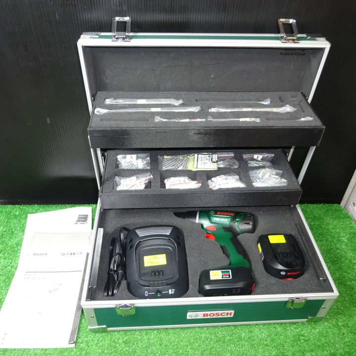 〇BOSCH(ボッシュ) 18Vバッテリードライバードリル PSR18LI ケース付き 【岩槻店】