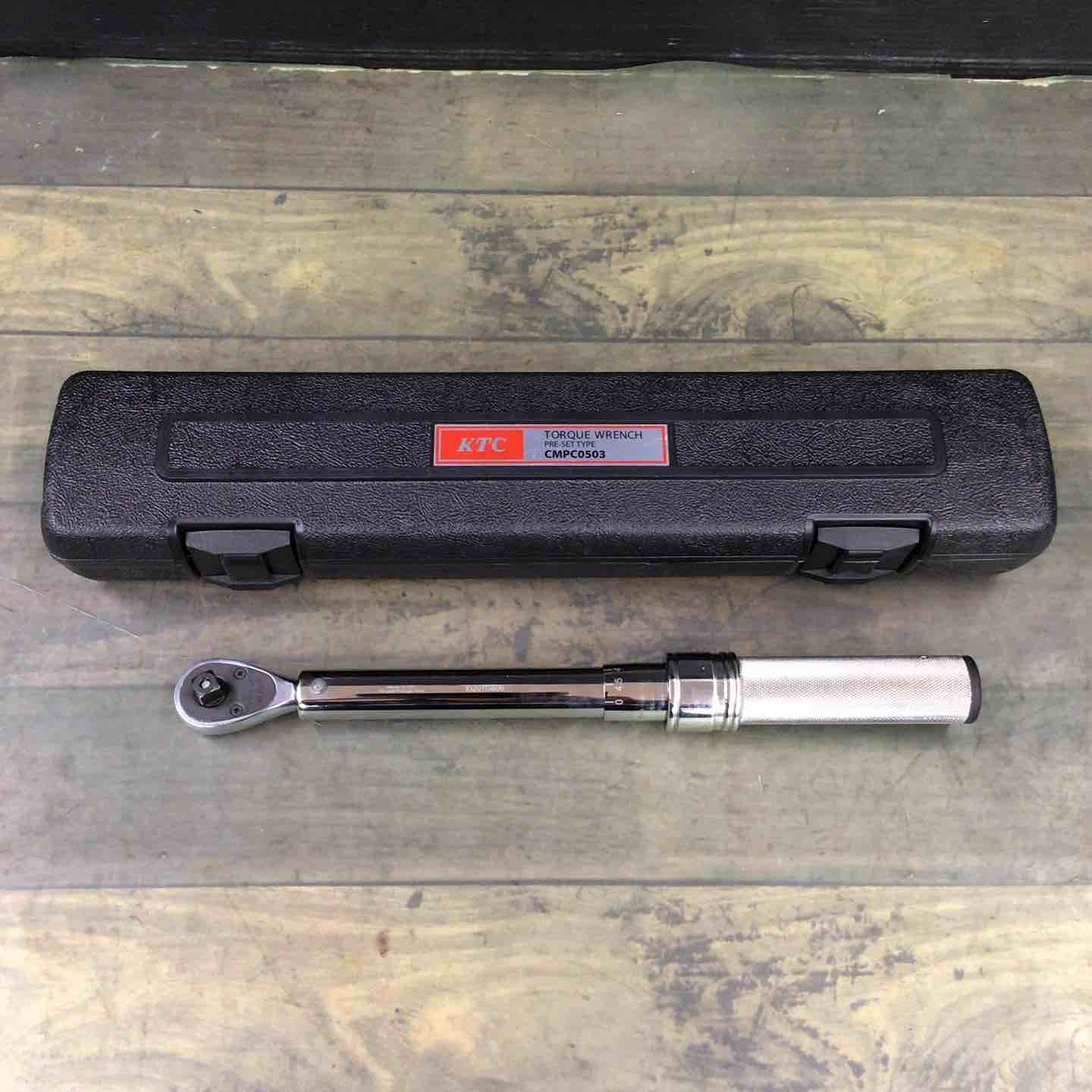【中古・現状品】KTC CMPC0503 ﾌﾟﾚｾｯﾄ型ﾄﾙｸﾚﾝﾁ 差込角9.5mm 3/8 未校正【ハンズクラフト沖縄豊見城店】 中古・現状品】KTC CMPC0503 ﾌﾟﾚｾｯﾄ型ﾄﾙｸﾚﾝﾁ 差込角9.5mm 3/8 未校正