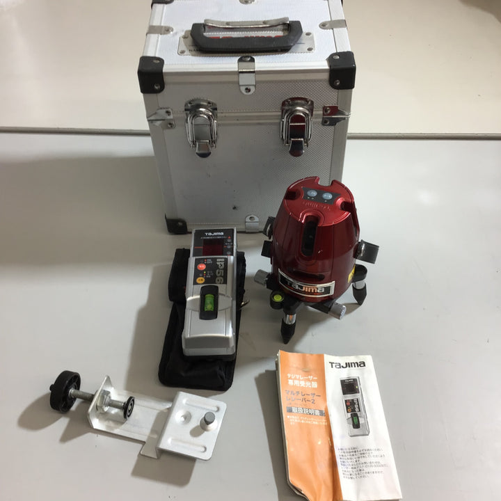【中古品】○タジマ(Tajima) レーザー墨出し器 矩十字・横  ZERO-KJY 未校正【戸田店】