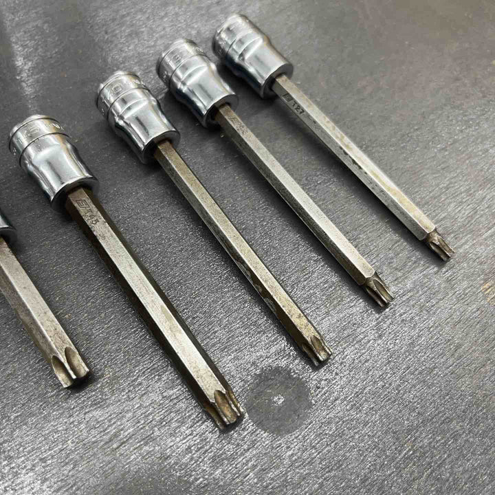 Snap-on スナップオン 3/8トルクスソケット FTXL27E.30E.40E.45E.50E ※5点セット 【越谷店】