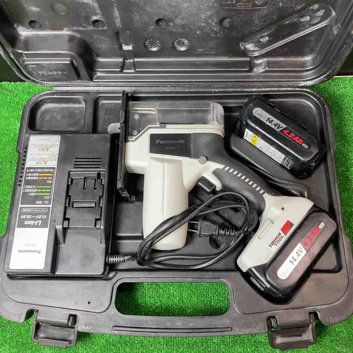 ◇パナソニック(Panasonic) コードレス角穴カッター EZ4543LS2S-B【岩槻店】