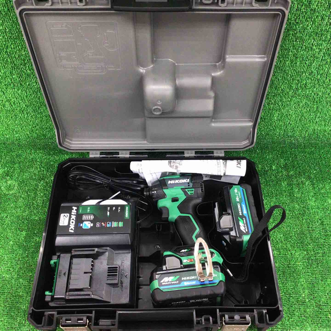 ★ハイコーキ(HIKOKI ※旧:日立工機) コードレスインパクトドライバ アグレッシブグリーン WH36DD(2XHLSZ)【川崎店】