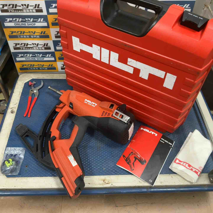 ◇ヒルティ(HILTI) ガス式鋲打機 GX120-ME 電気・機械設備用【草加店】