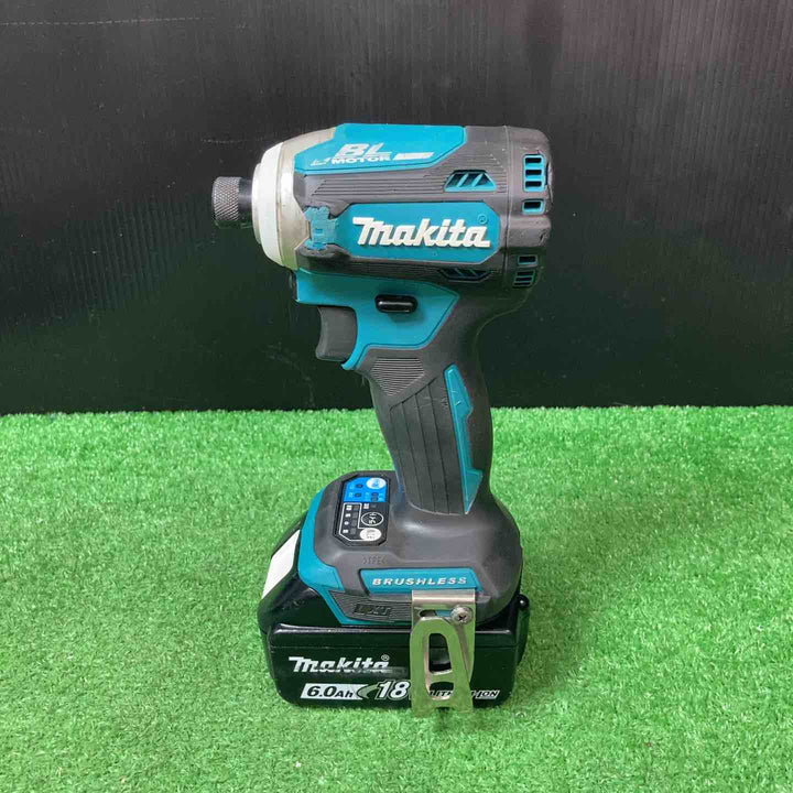 【中古品】★マキタ(makita) コードレスインパクトドライバー TD171DRGX 18V6.0Ah1個セット【岩槻店】